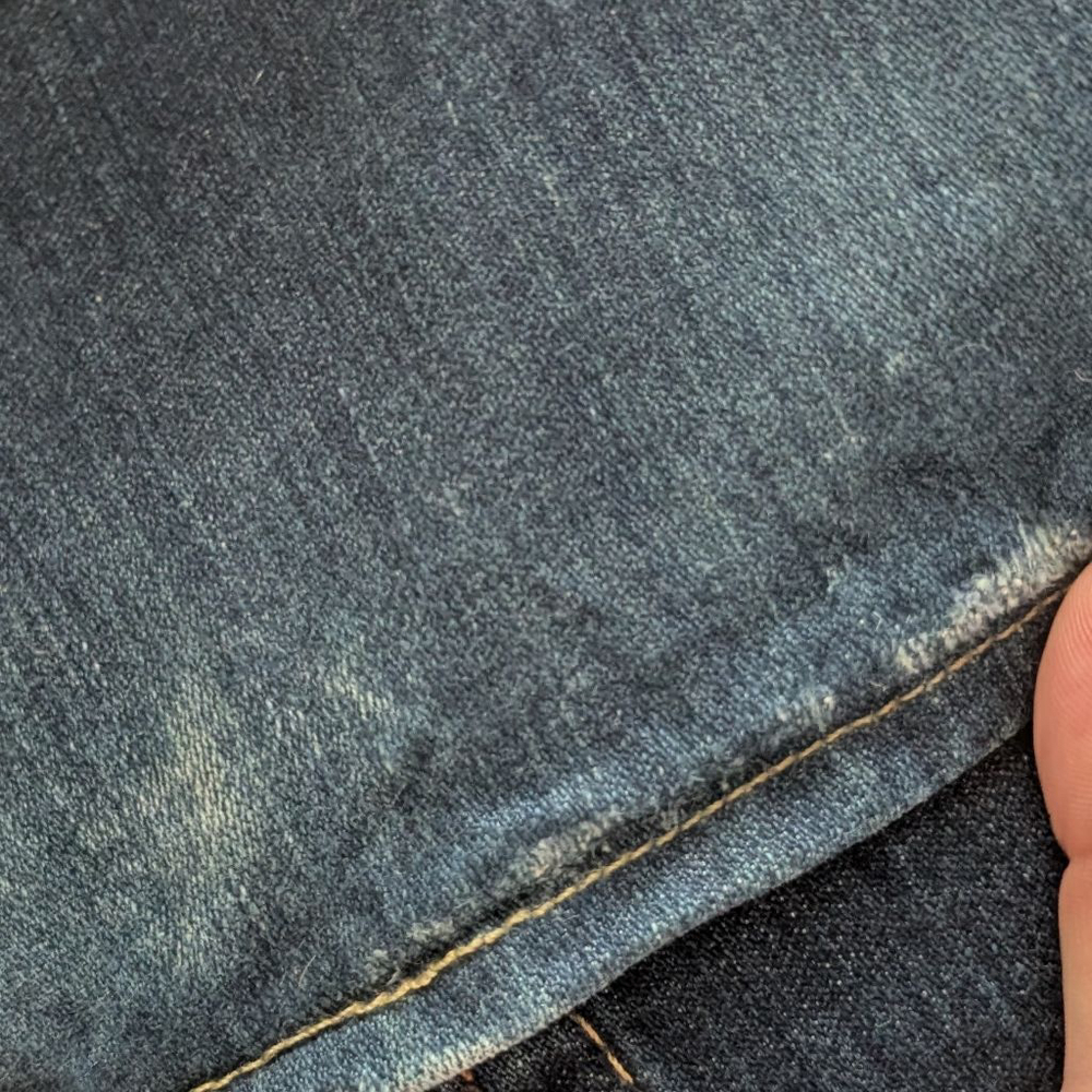 True Religion Bobby Blue Boot Cut with Orange Stitching Jeans - Size 28 - Picture 8 of 15
